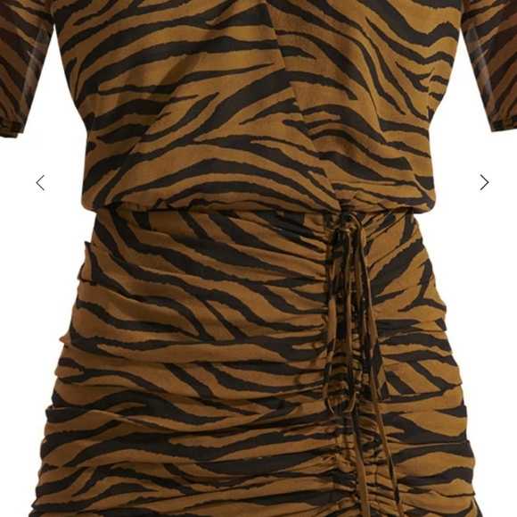 Veronica Beard Dakota Dress Olive size 2 - Picture 5 of 5